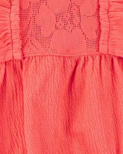 Baby Lace Crinkle Jersey Bubble